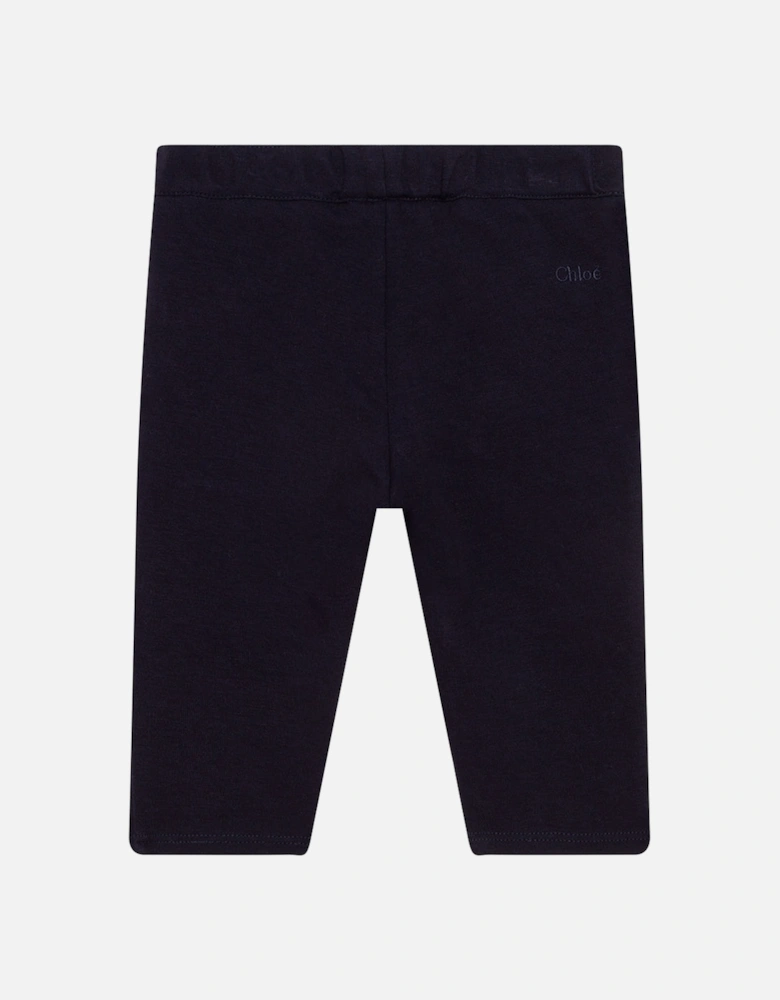 Chloe Baby Girls Joggers Navy