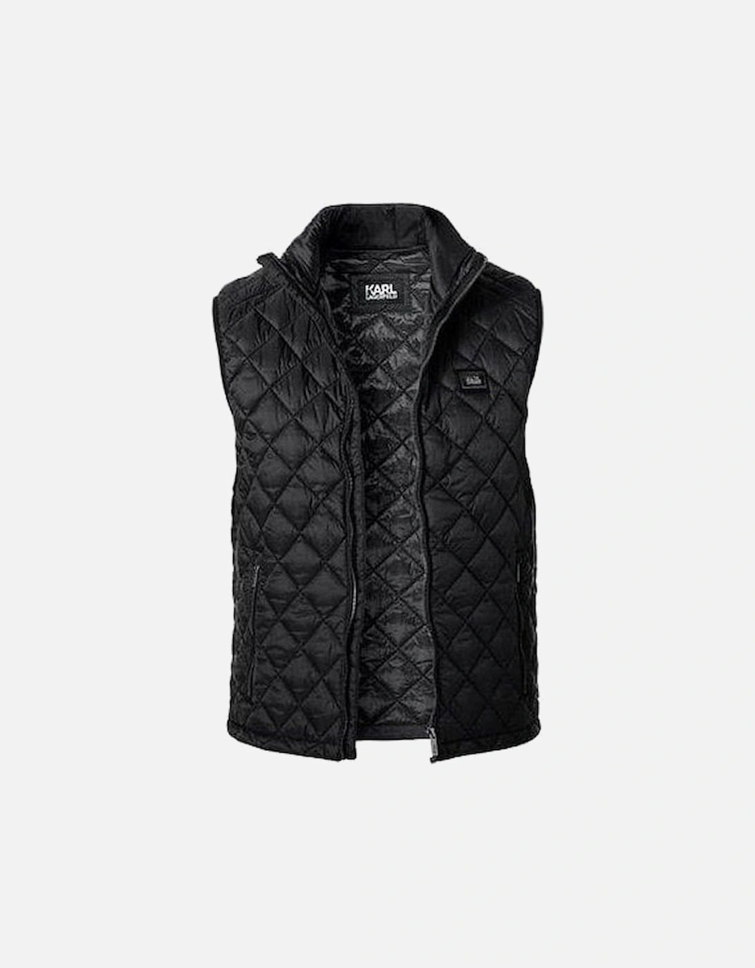 Silver Badge Black Gilet, 4 of 3