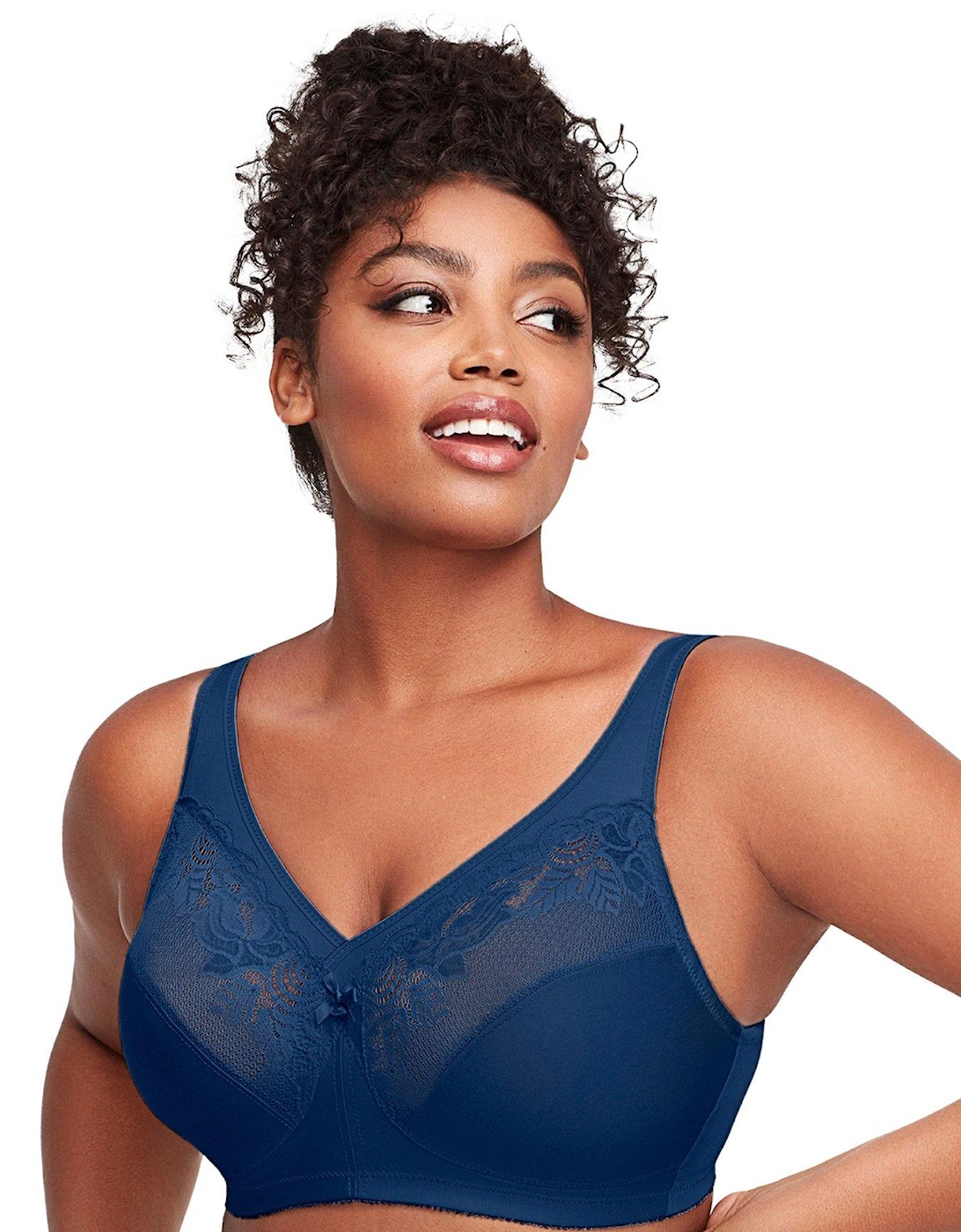 Magiclift Non Wire Minimizer Bra - Blue, 2 of 1