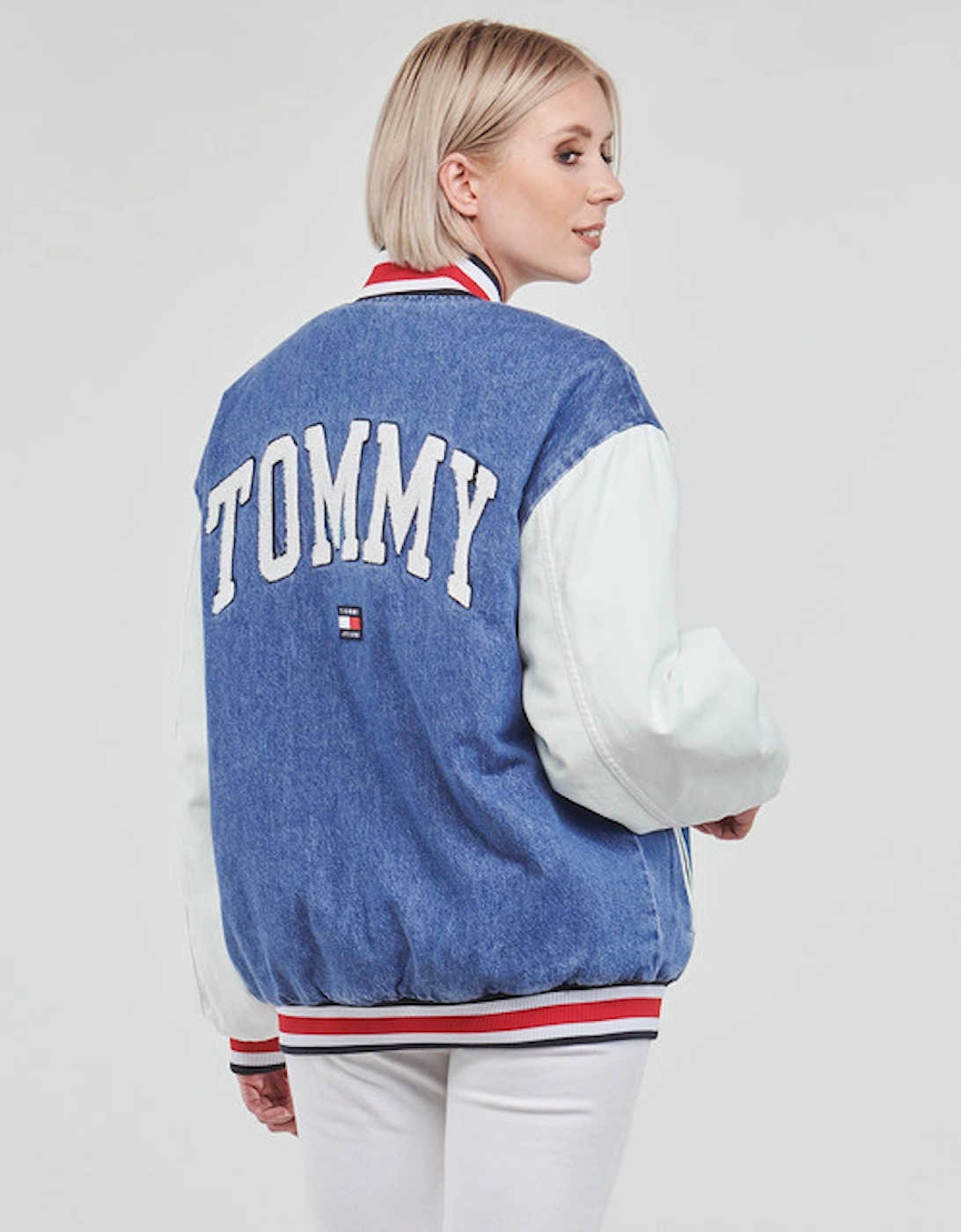 DENIM LETTERMAN JACKET DF7018, 7 of 6