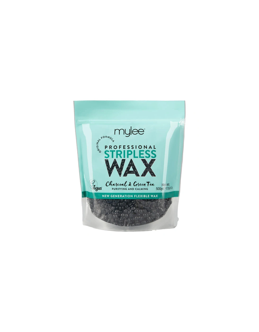Charcoal and Green Tea Stripless Wax 500g, 2 of 1