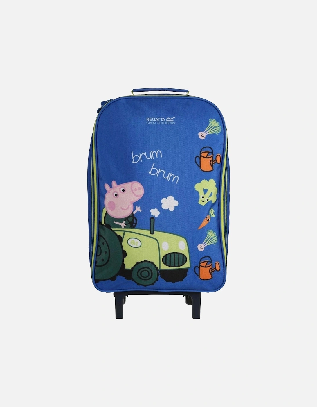 Childrens/Kids Brum Brum Peppa Pig 2 Wheeled Suitcase, 5 of 4