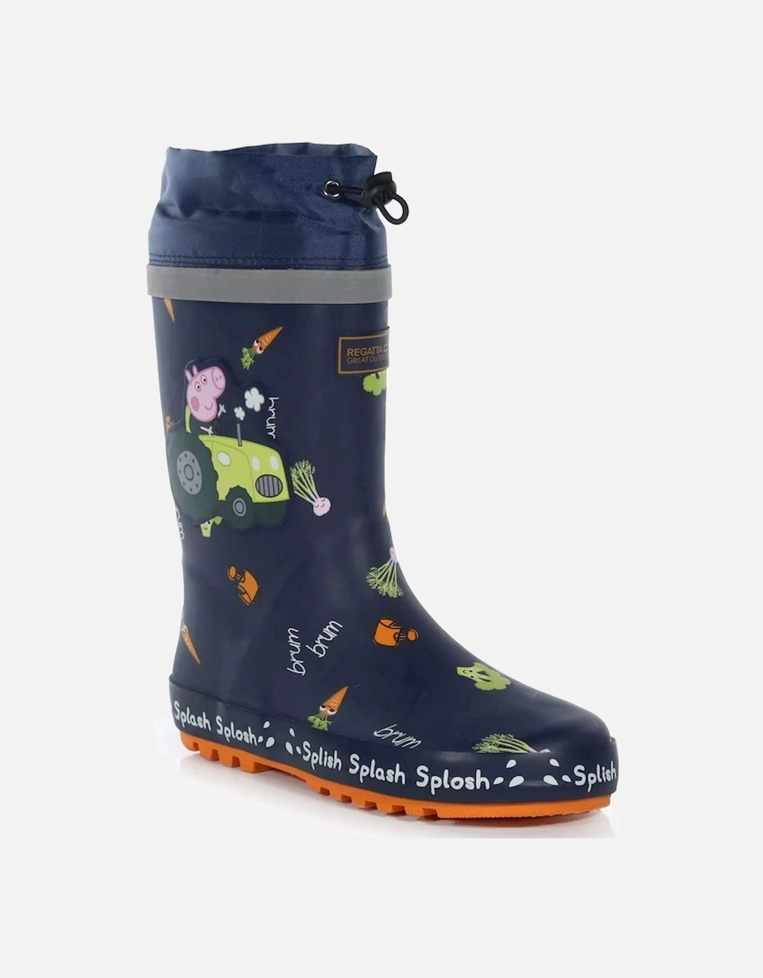Childrens/Kids Splash Peppa Pig Wellington Boots, 6 of 5