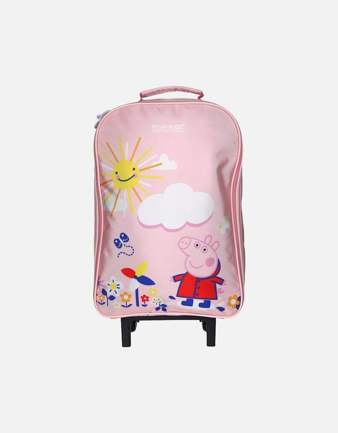 Childrens/Kids Peppa Pig 2 Wheeled Suitcase, 5 of 4