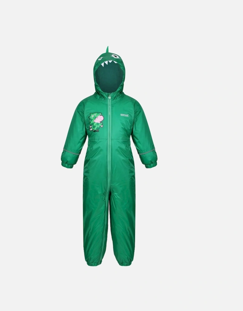 Childrens/Kids Mudplay Peppa Pig Dinosaur Puddle Suit