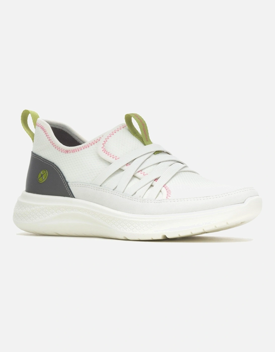 Womens/Ladies Elevate Leather Trainers, 2 of 1
