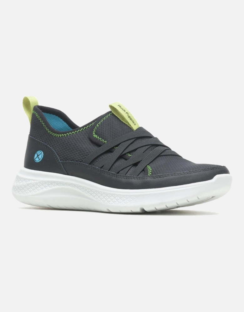 Womens/Ladies Elevate Leather Trainers