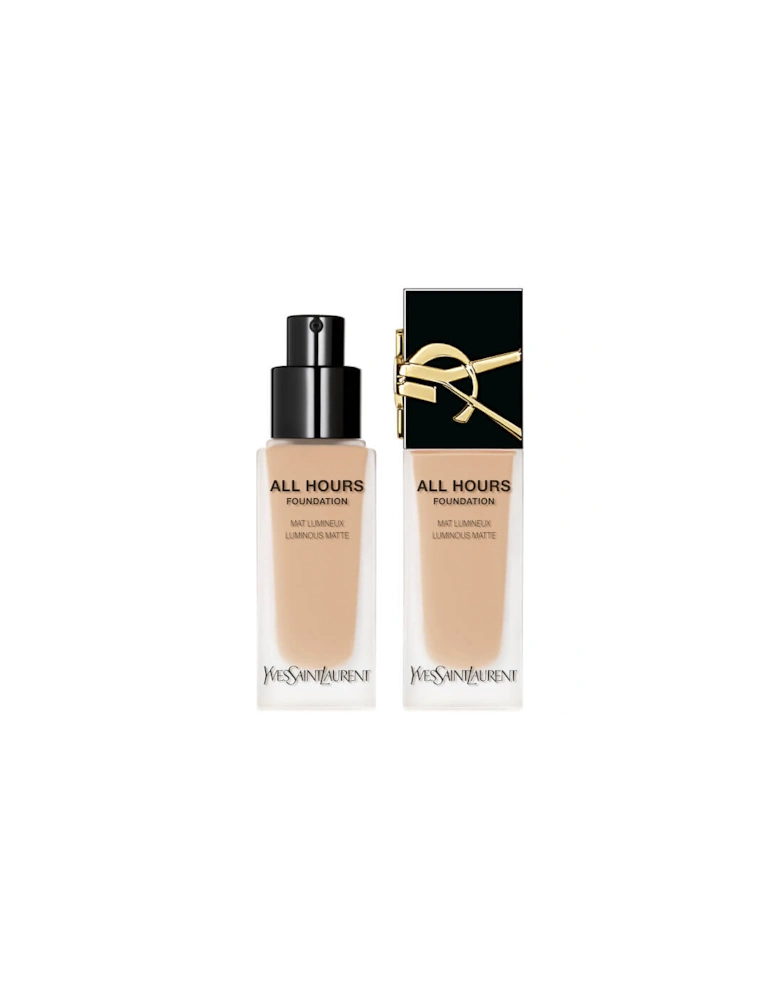 Yves Saint Laurent All Hours Luminous Matte Foundation with SPF 39 - LC2