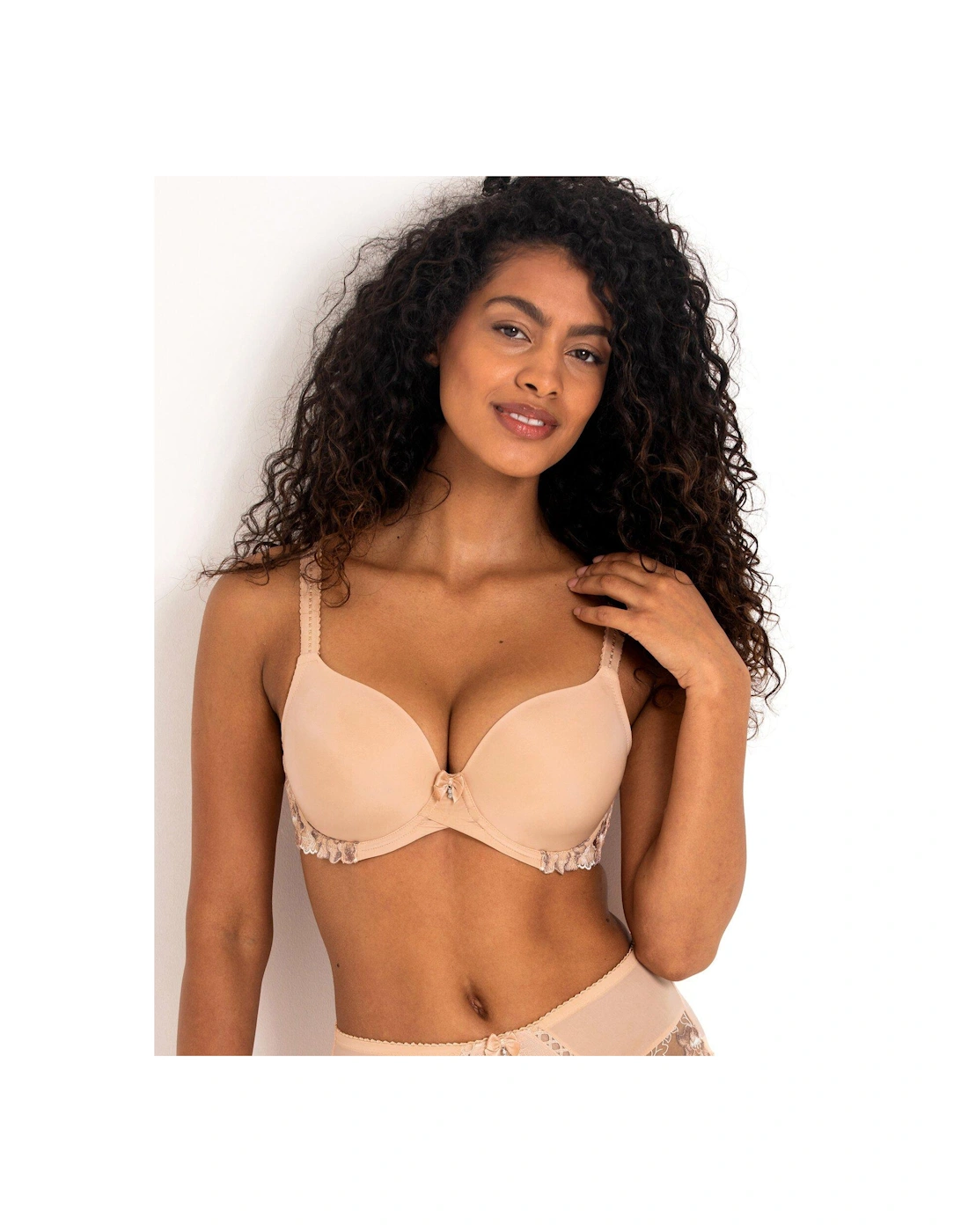 Pour Moi Sofia Padded T-Shirt Bra - Nude, 2 of 1