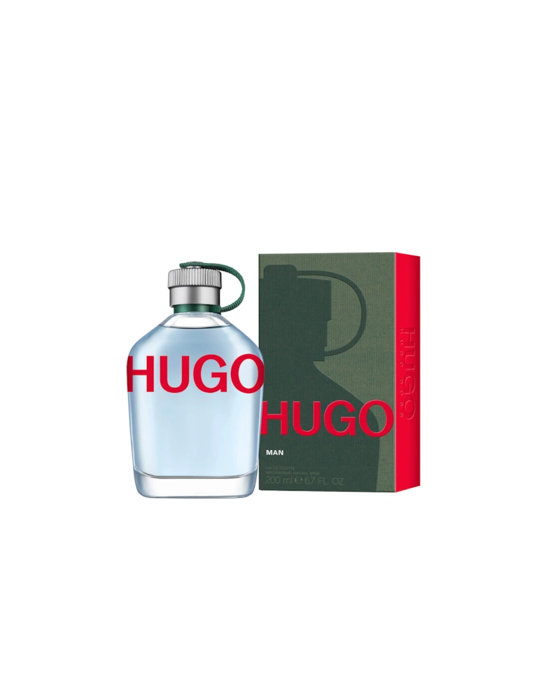HUGO Man Eau de Toilette 200ml - Hugo Boss