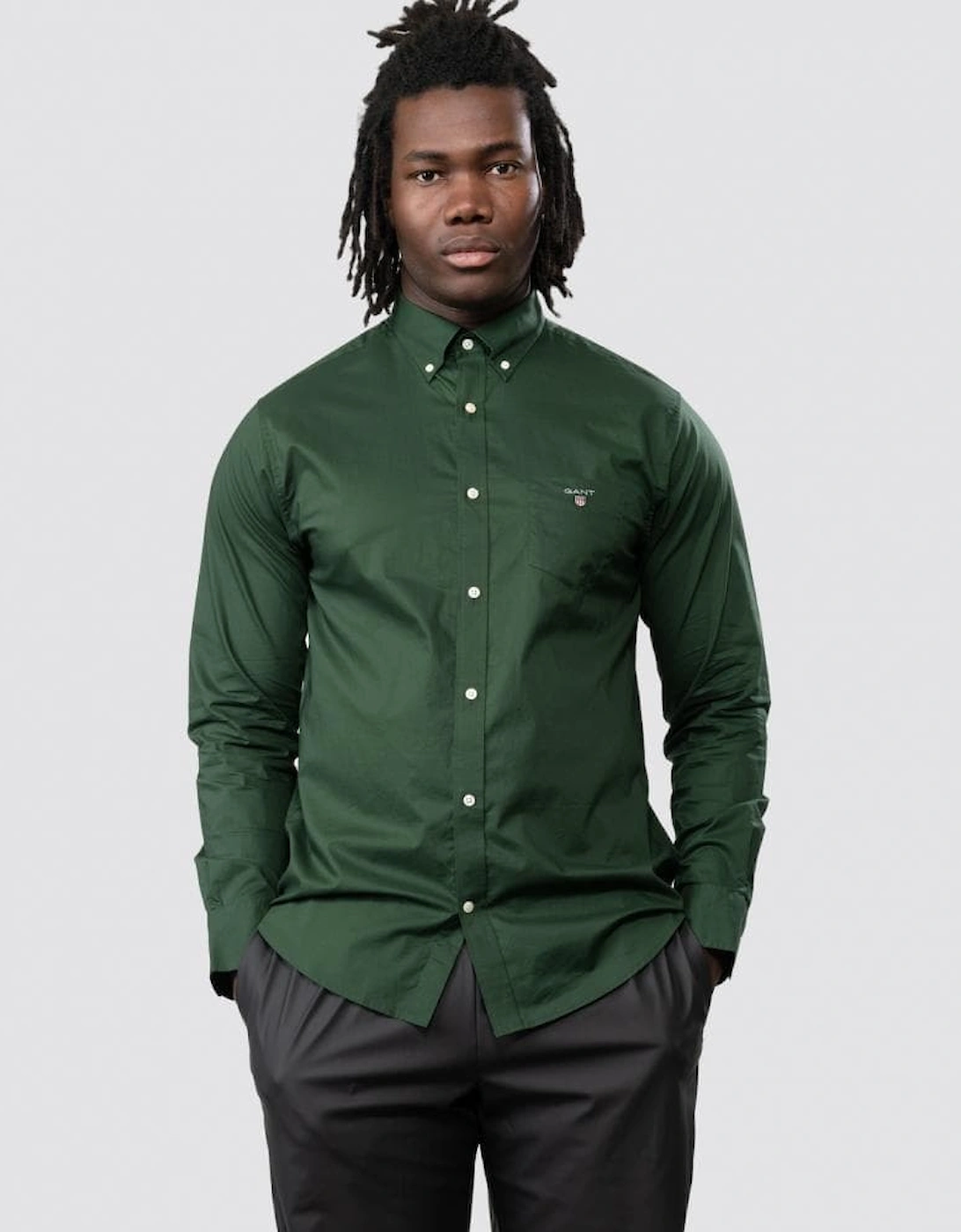 The Broadcloth Regular Button Down Mens Shirt, 6 of 5