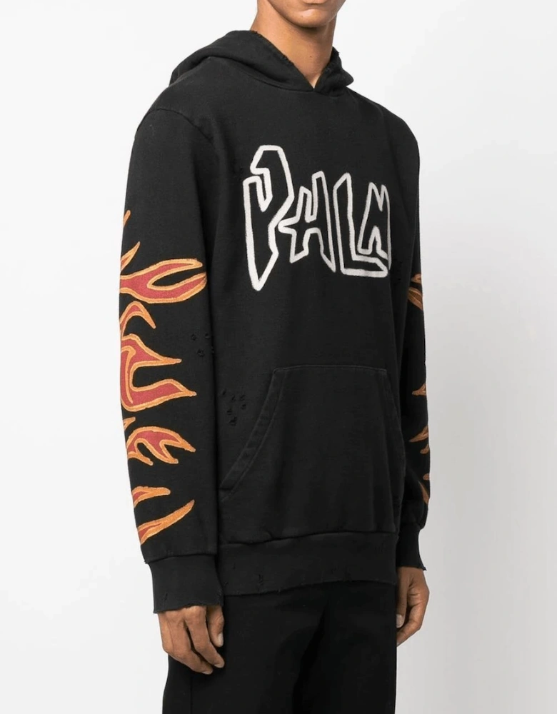 Graffiti Flames Hoodie