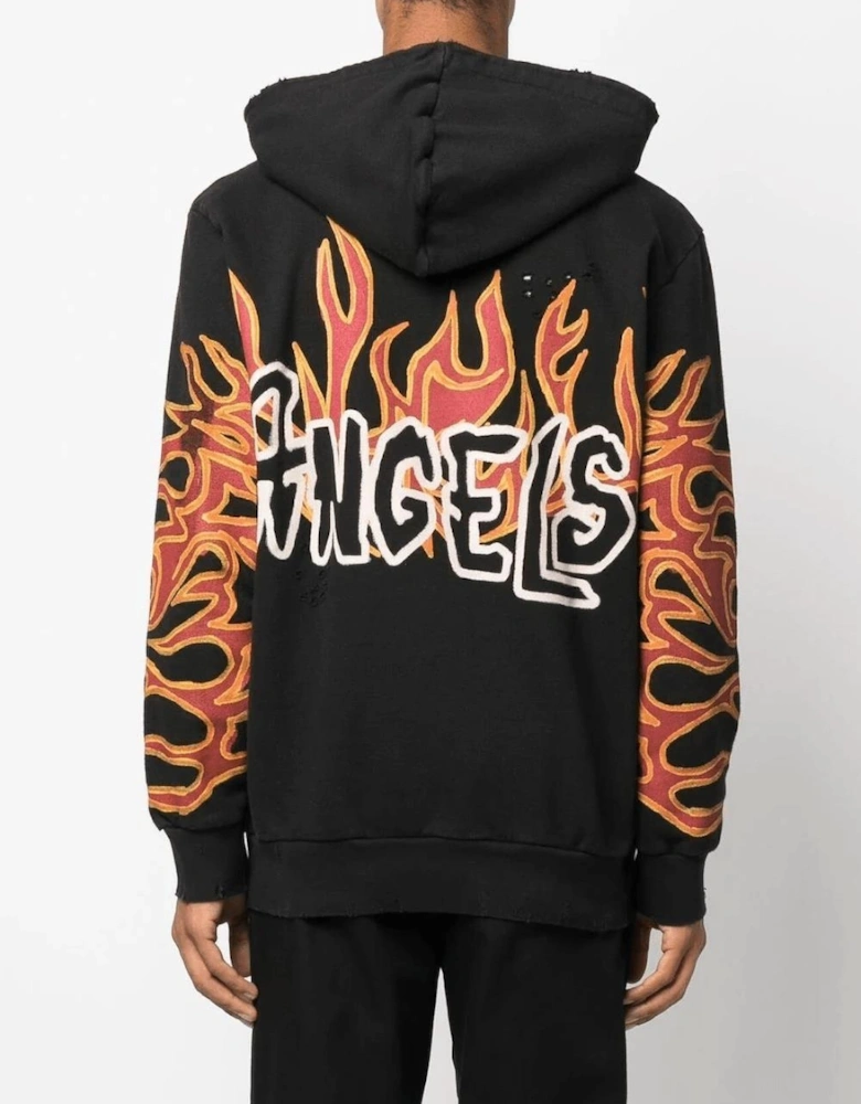 Graffiti Flames Hoodie