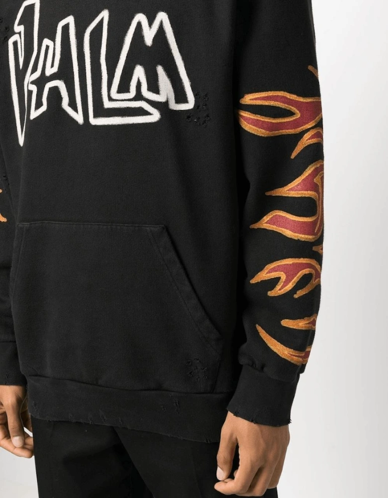 Graffiti Flames Hoodie