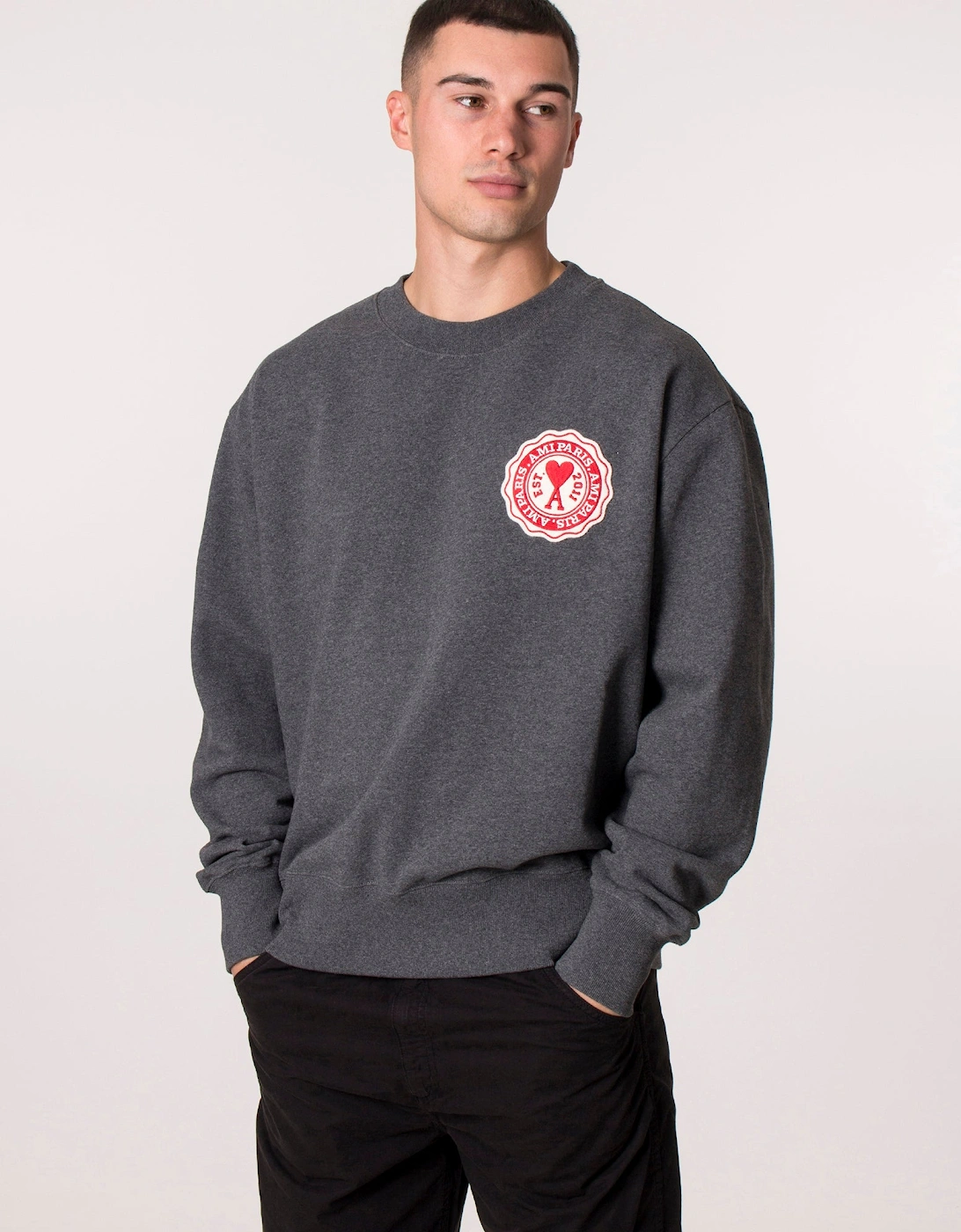 Relaxed Fit ADC Patch Sweatshirt, 5 of 4
