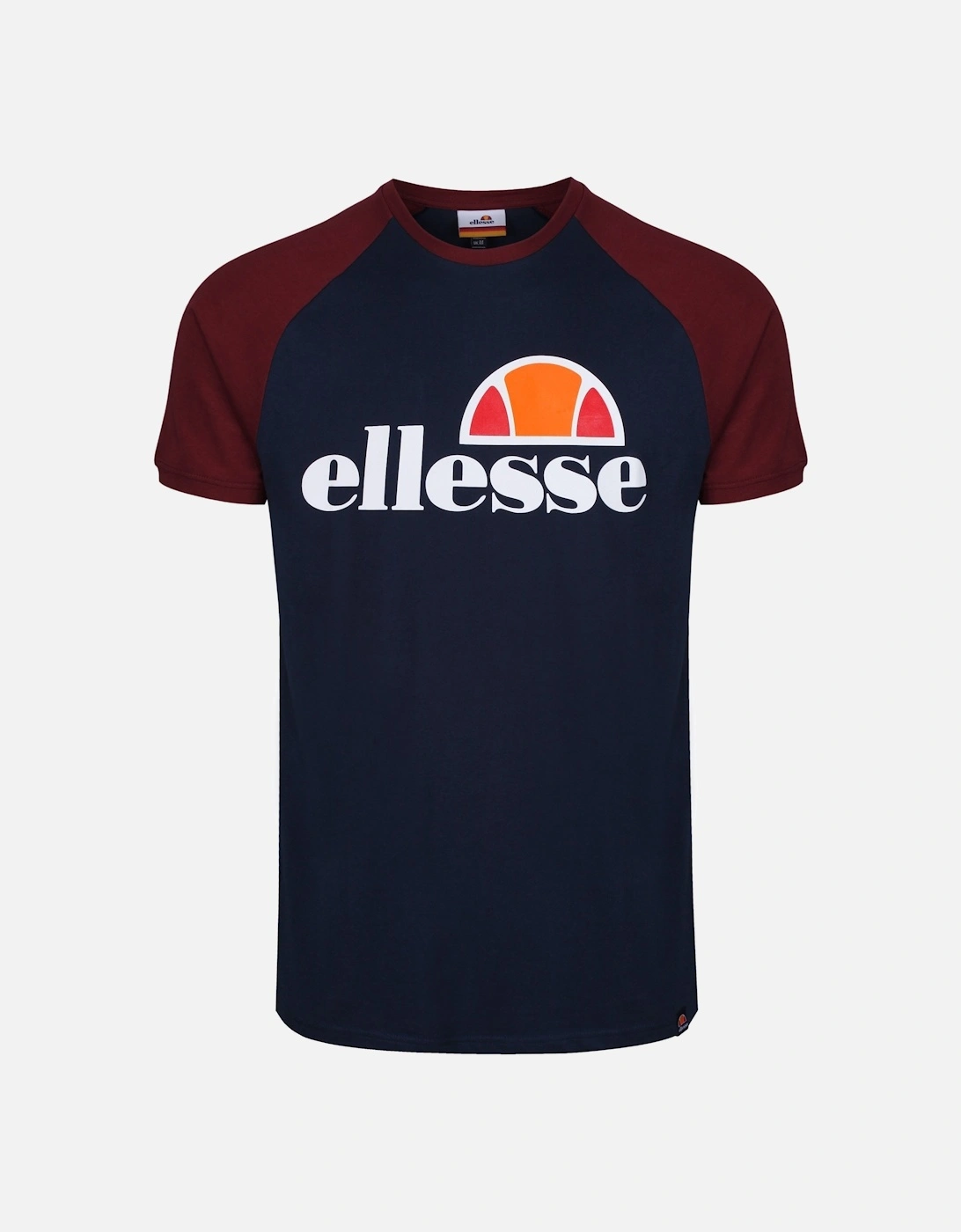 Cassina Crew Neck T-Shirt | Navy/Burgundy, 4 of 3