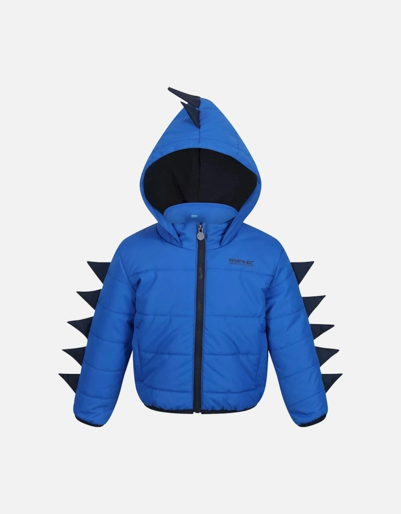 Childrens/Kids Dinosaur Padded Jacket