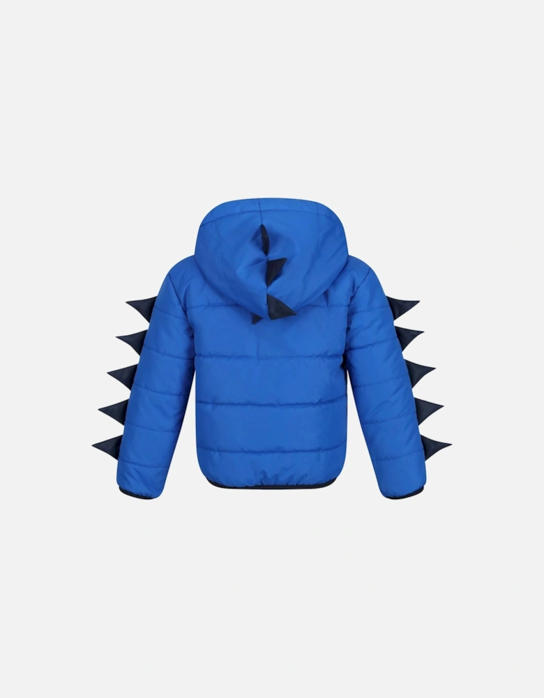 Childrens/Kids Dinosaur Padded Jacket