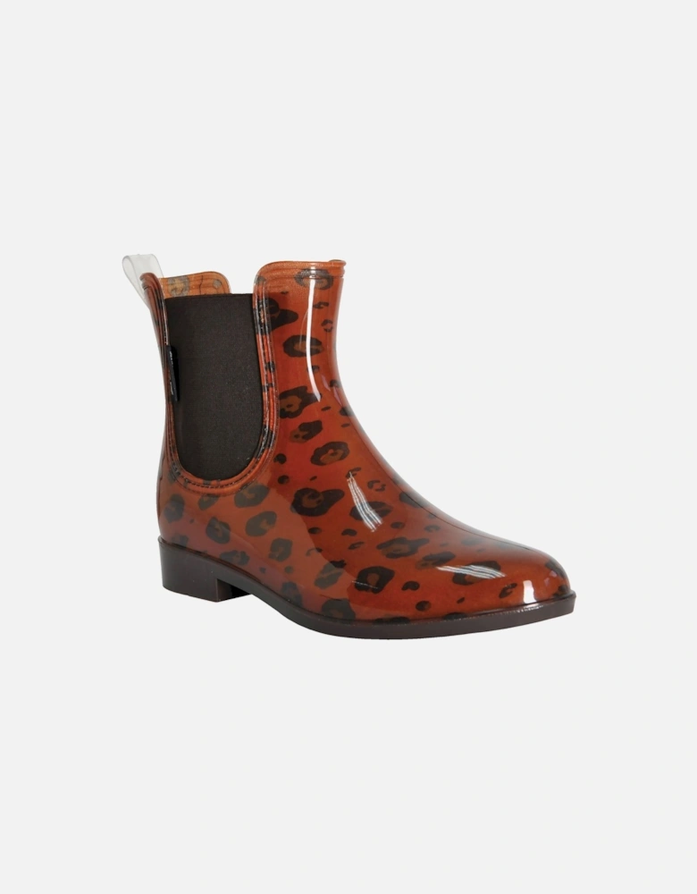 Womens/Ladies Harriet Animal Print Wellington Boots