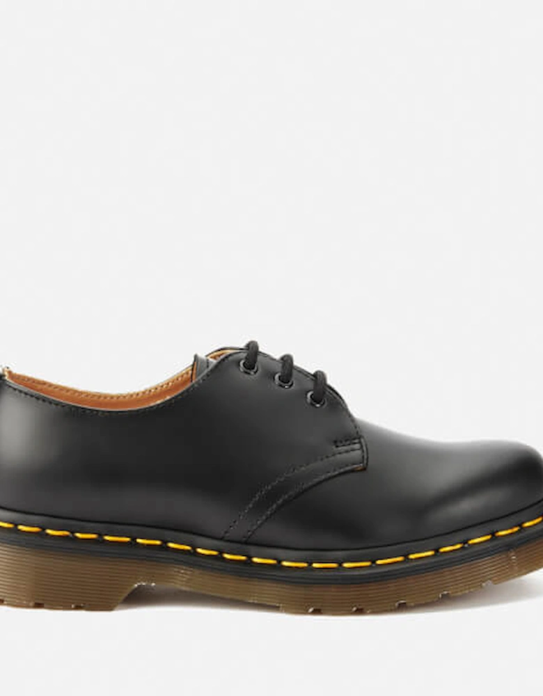 Dr. Martens 1461 Smooth Leather 3-Eye Shoes - Black