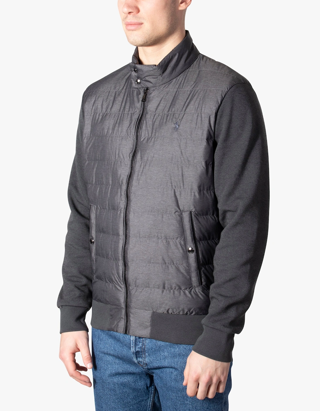 Relaxed fit Quilted Hybrid Sweat - Jacket