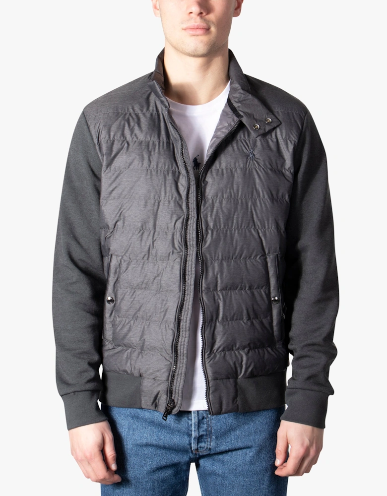 Relaxed fit Quilted Hybrid Sweat - Jacket