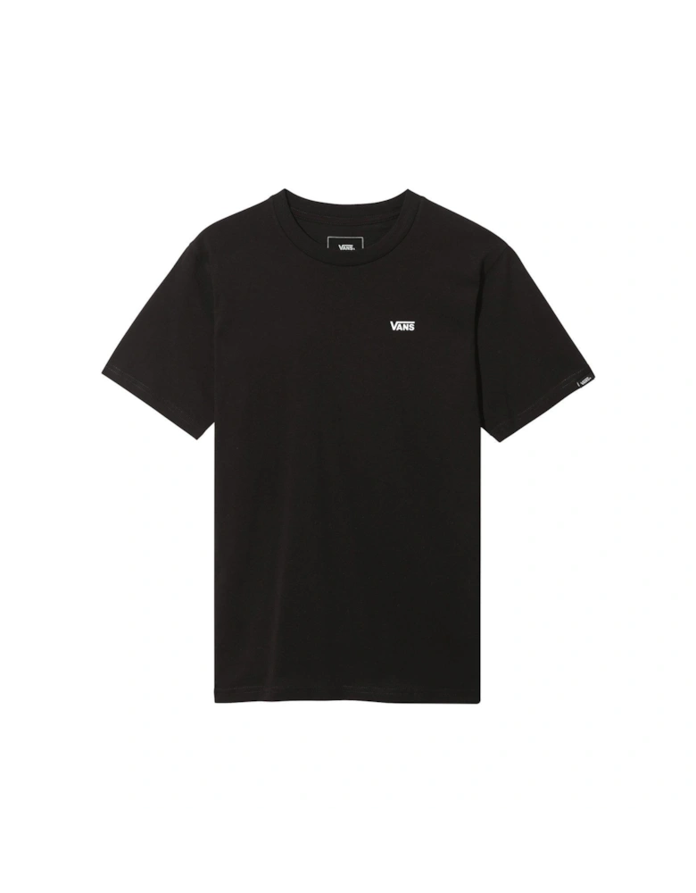 Boys Left Chest Logo T-Shirt - Black