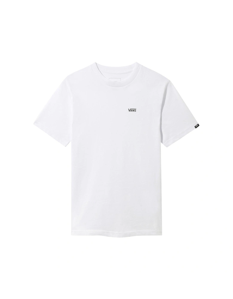 Boys Left Chest Logo T-Shirt - White