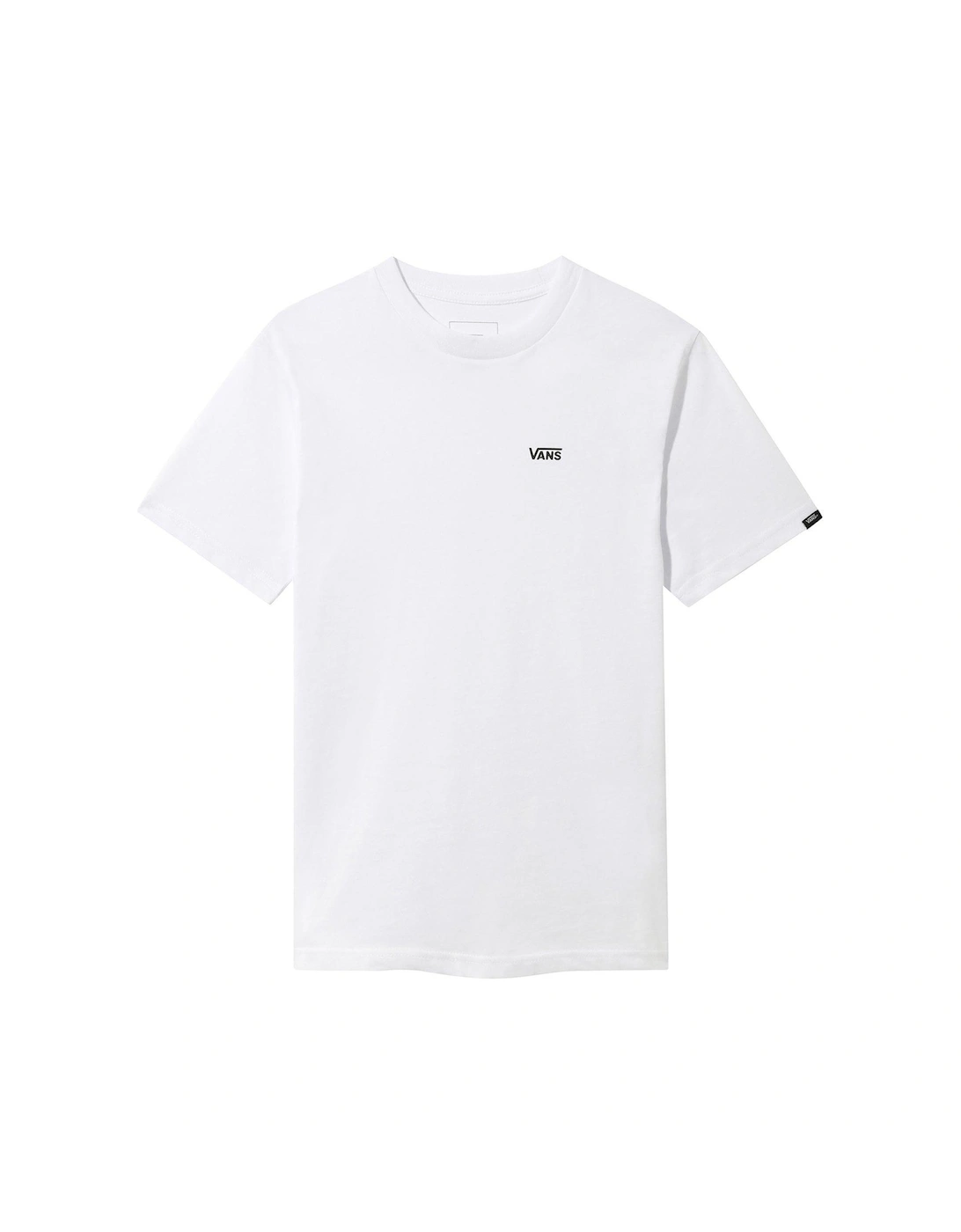 Boys Left Chest Logo T-Shirt - White, 2 of 1
