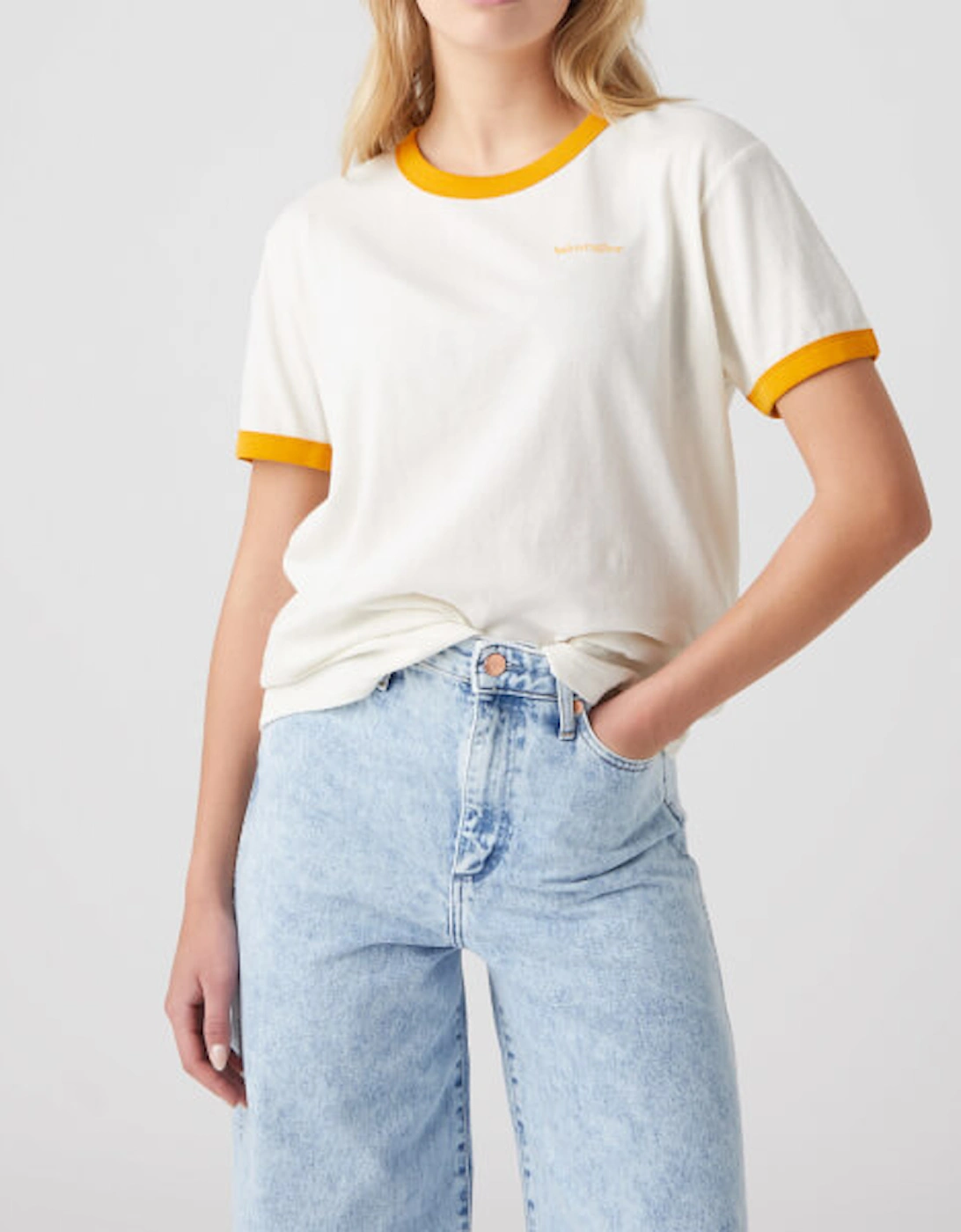 Relaxed Ringer Cotton-Jersey T-Shirt, 2 of 1