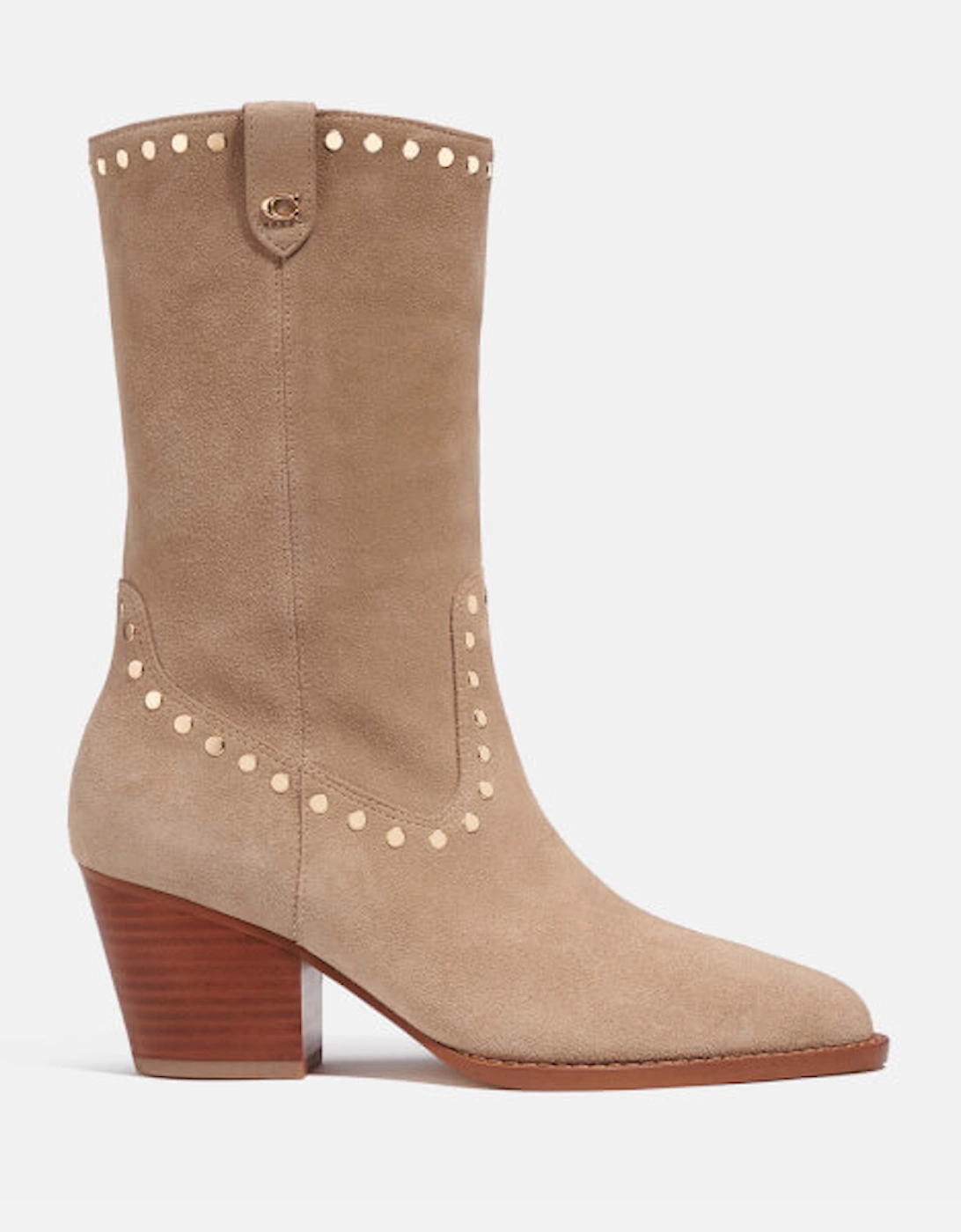 Phoebe Suede Western Boots, 2 of 1