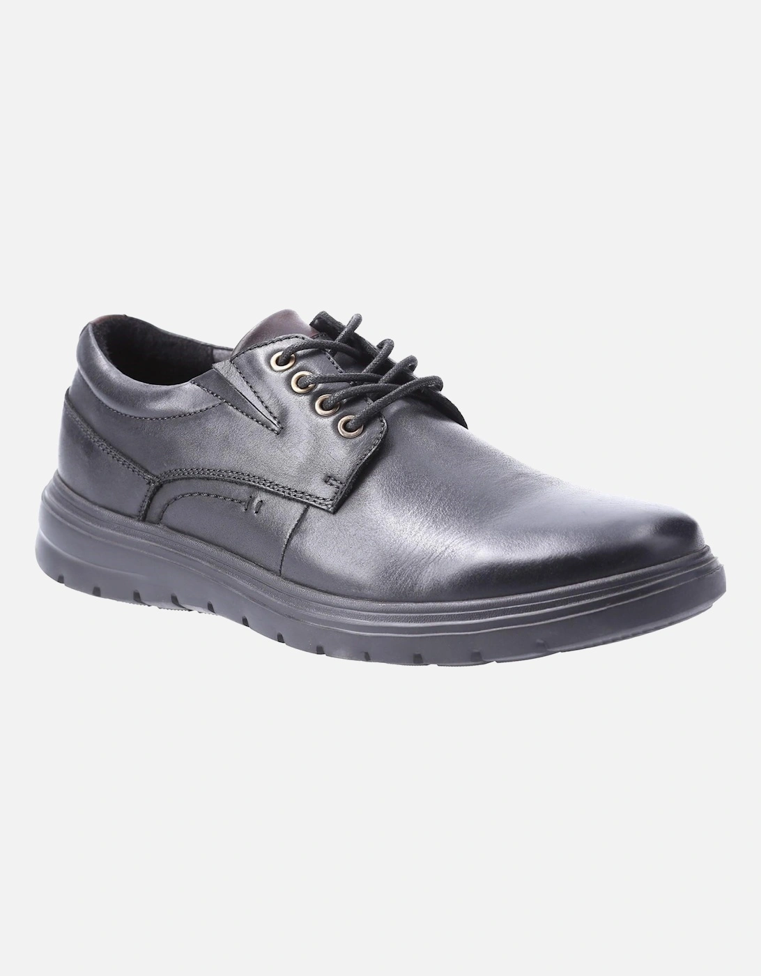 Mens Triton Leather Casual Shoes, 2 of 1