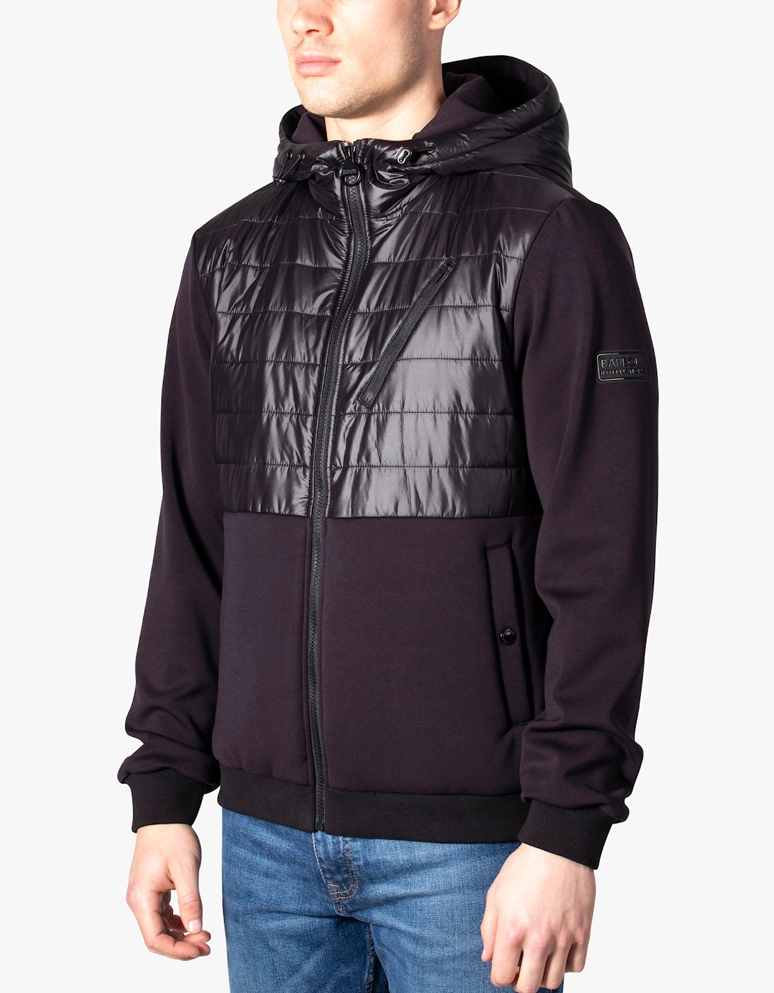 Zip Through Metric Hybrid Jacket