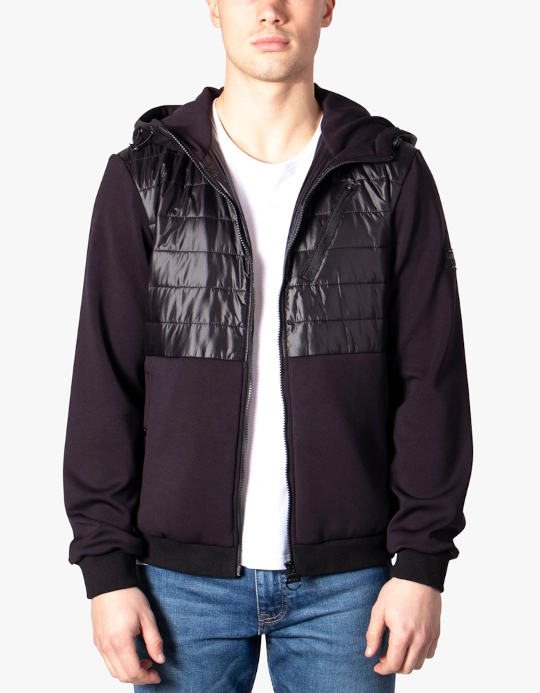 Zip Through Metric Hybrid Jacket