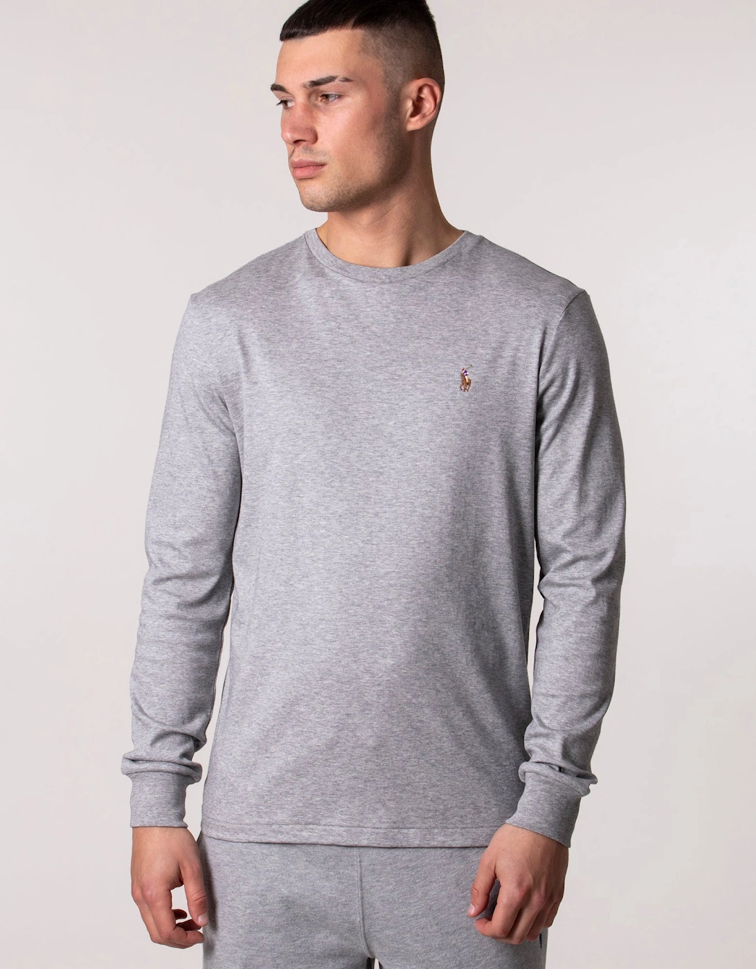 Custom Slim Fit Interlock Long Sleeve T-Shirt