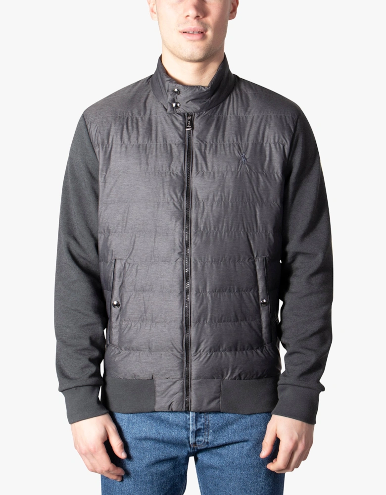 Relaxed fit Quilted Hybrid Sweat - Jacket