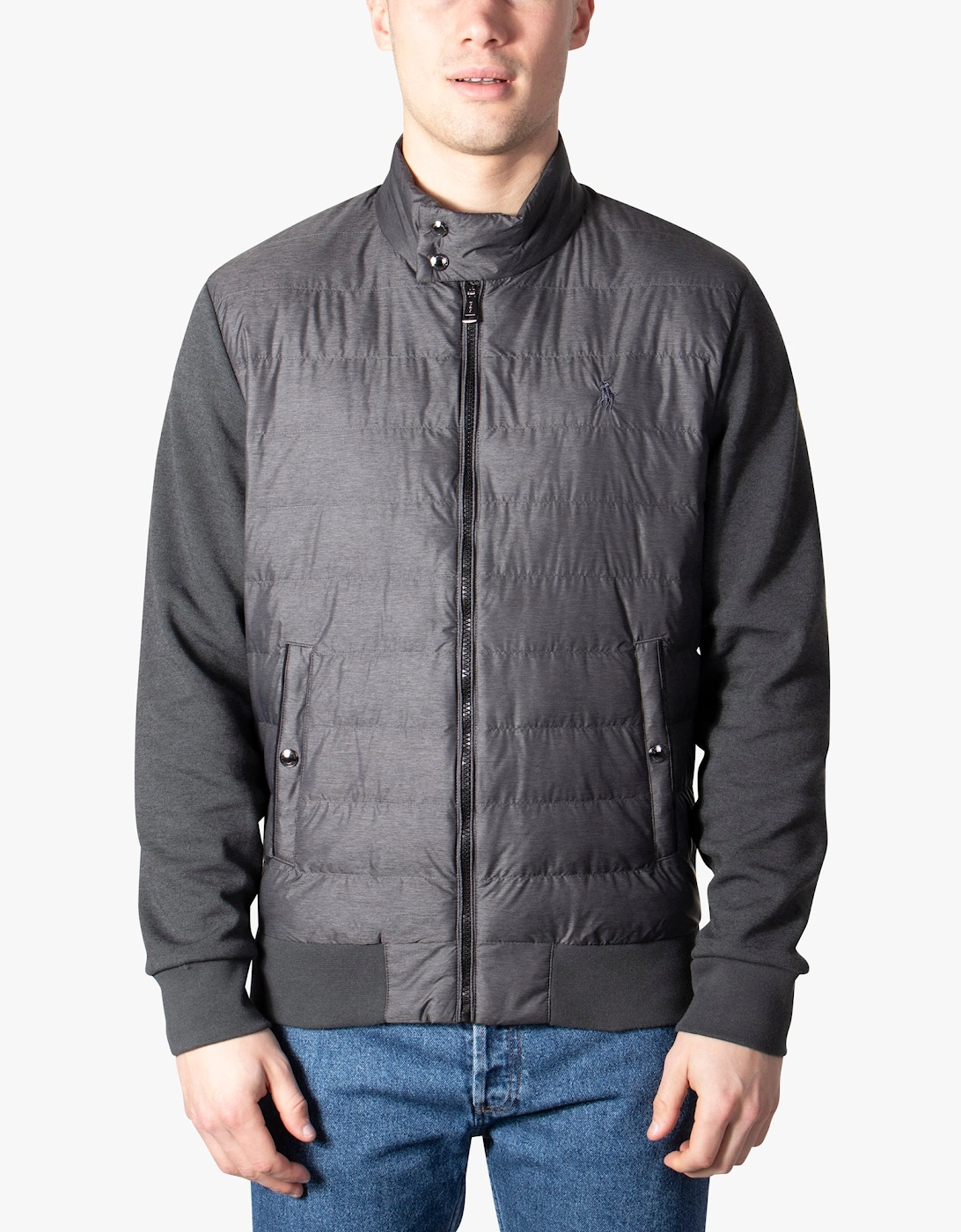 Relaxed fit Quilted Hybrid Sweat - Jacket