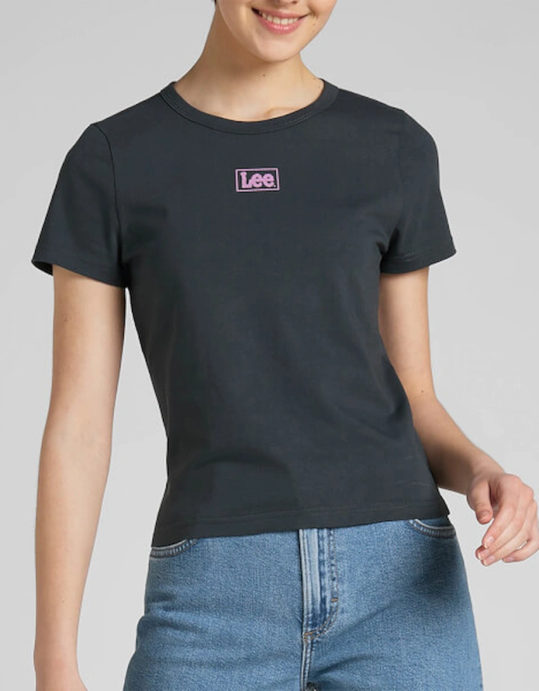 Logo-Print Cotton-Jersey Cropped T-Shirt