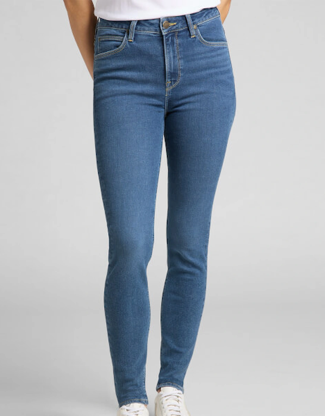 Scarlett Stretch-Denim Skinny Jeans, 2 of 1