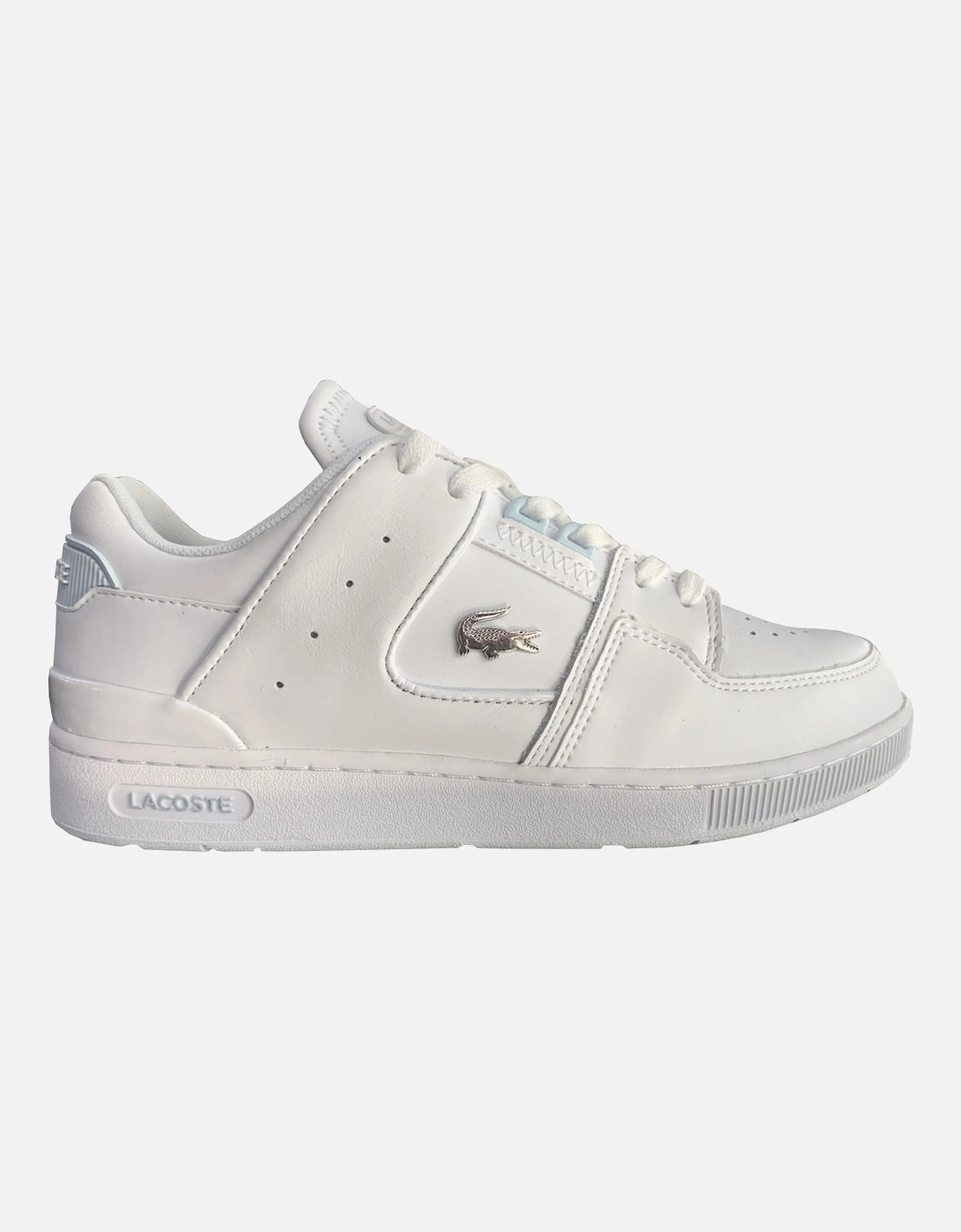 Women's Court Cage Leather Trainers, 6 of 5