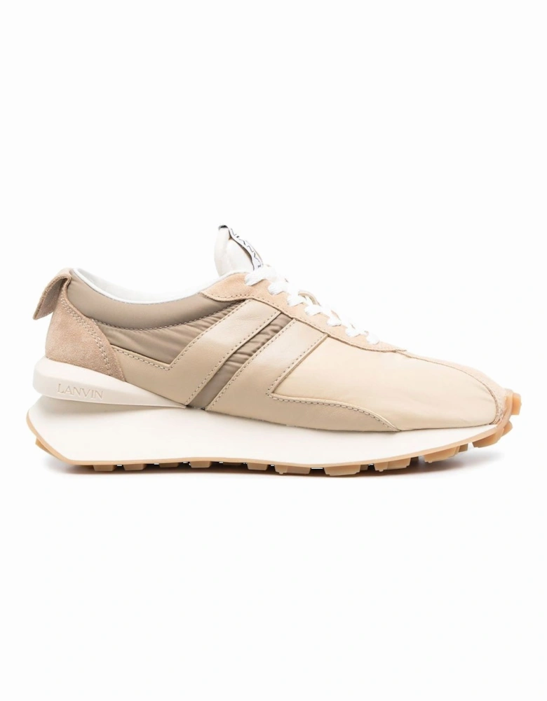 Mens Running Sneakers Beige