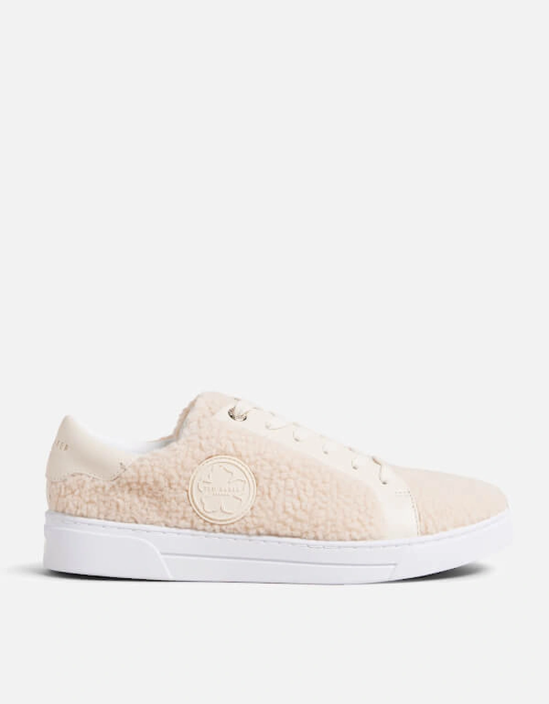Dilliah Faux Shearling Trainers, 2 of 1