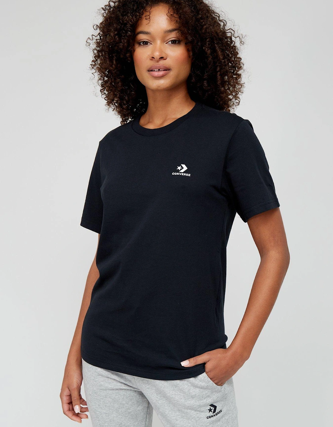 Gender Free Star Chevron T-Shirt - Black, 3 of 2