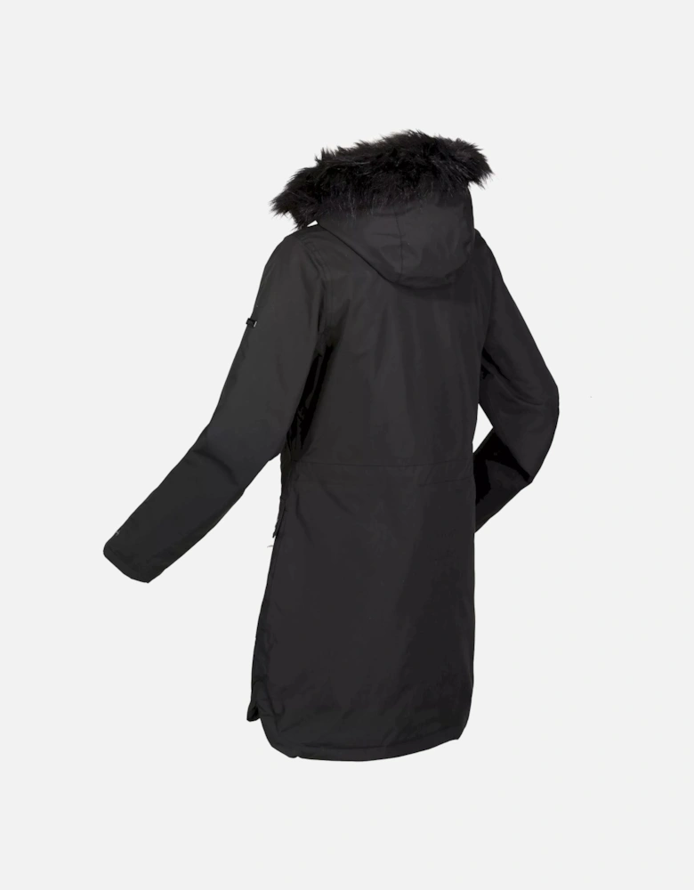 Womens/Ladies Sabinka Faux Fur Trim Parka