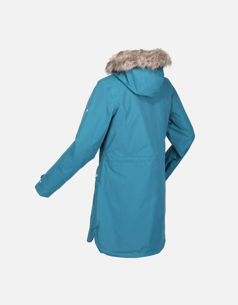 Womens/Ladies Sabinka Faux Fur Trim Parka