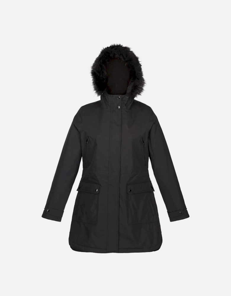 Womens/Ladies Sabinka Faux Fur Trim Parka