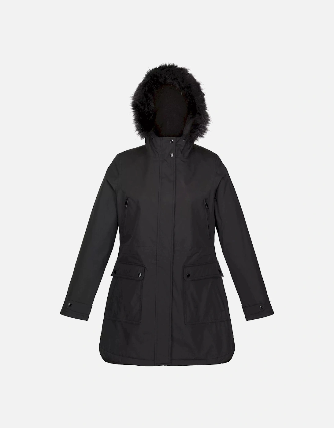 Womens/Ladies Sabinka Faux Fur Trim Parka, 6 of 5