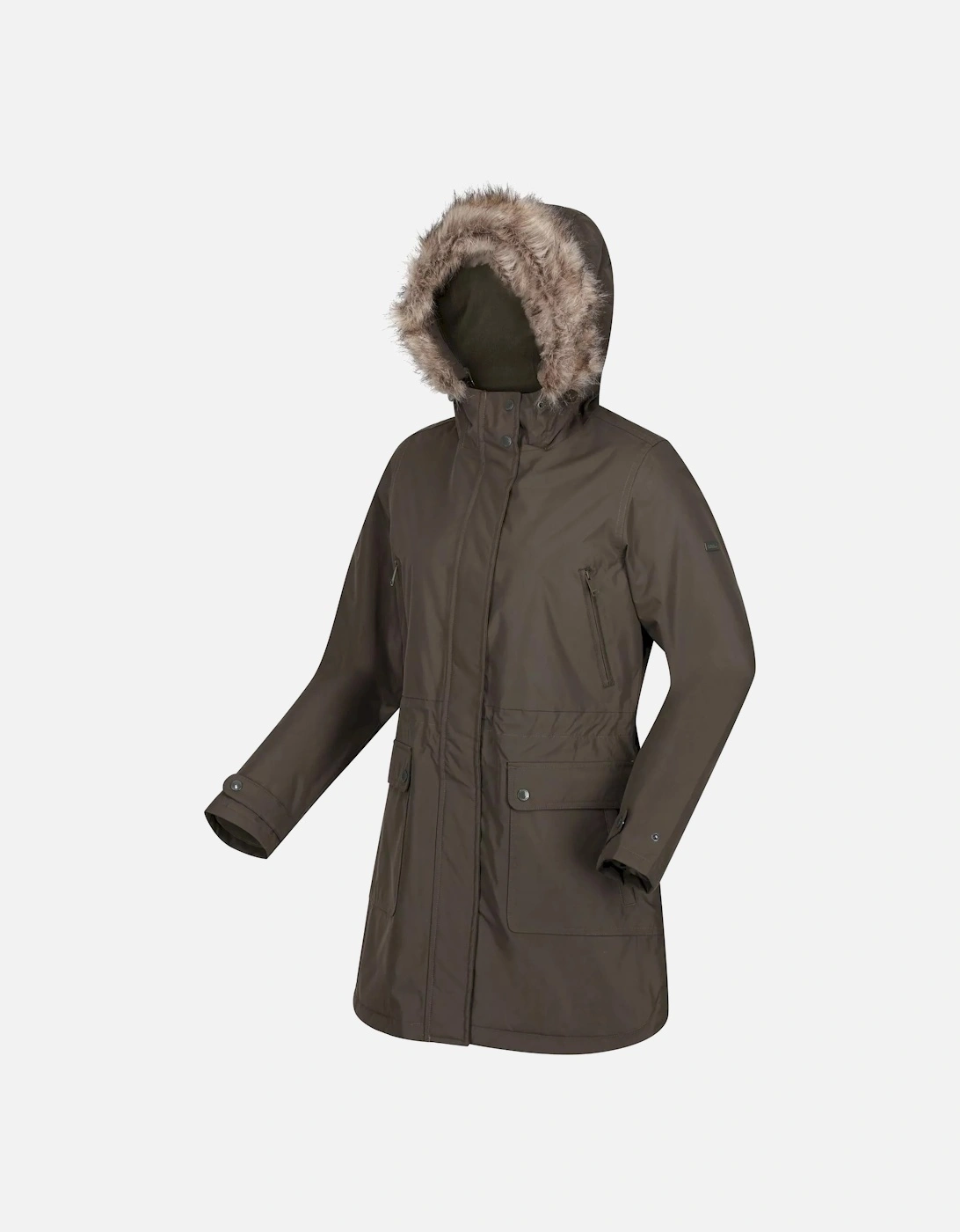 Womens/Ladies Sabinka Faux Fur Trim Parka