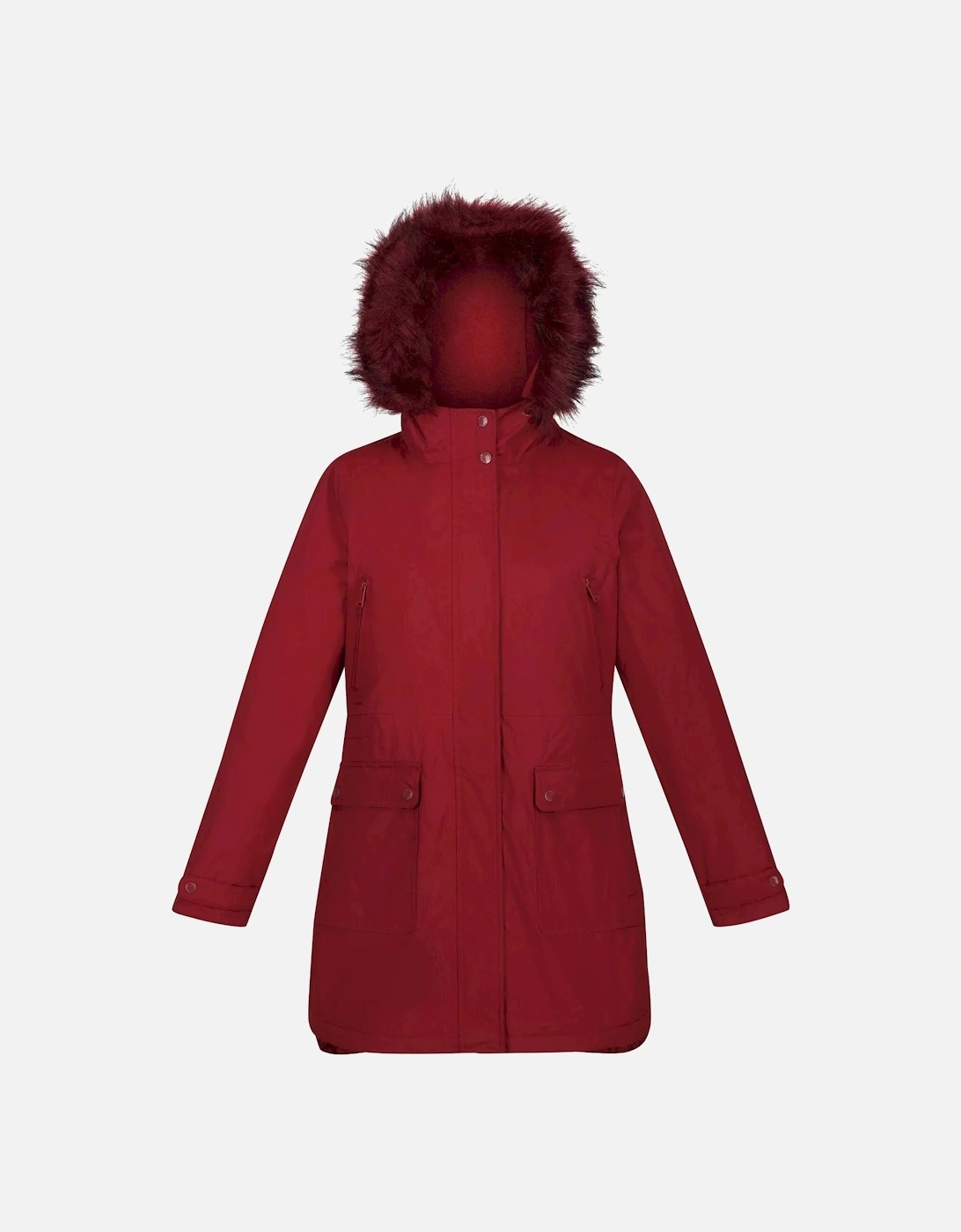 Womens/Ladies Sabinka Faux Fur Trim Parka, 6 of 5