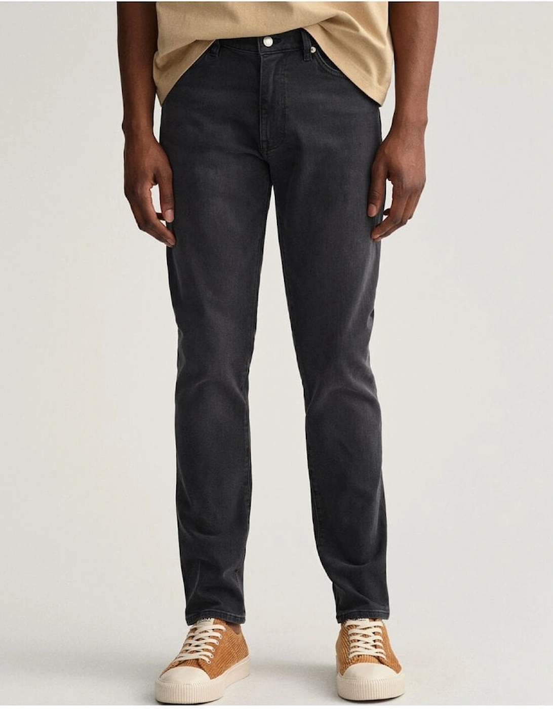 Hayes Slim Fit Jeans Black, 7 of 6